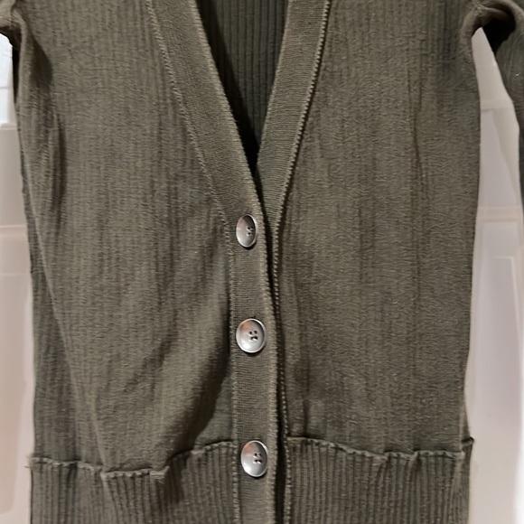 Gap Red vintage 90s/00s v-neck cardigan - Picture 2 of 9